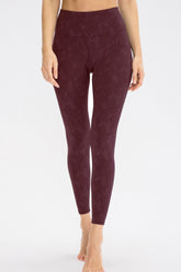 Camouflage Print Elastic Waistband Yoga Leggings - Shah S. Sahota